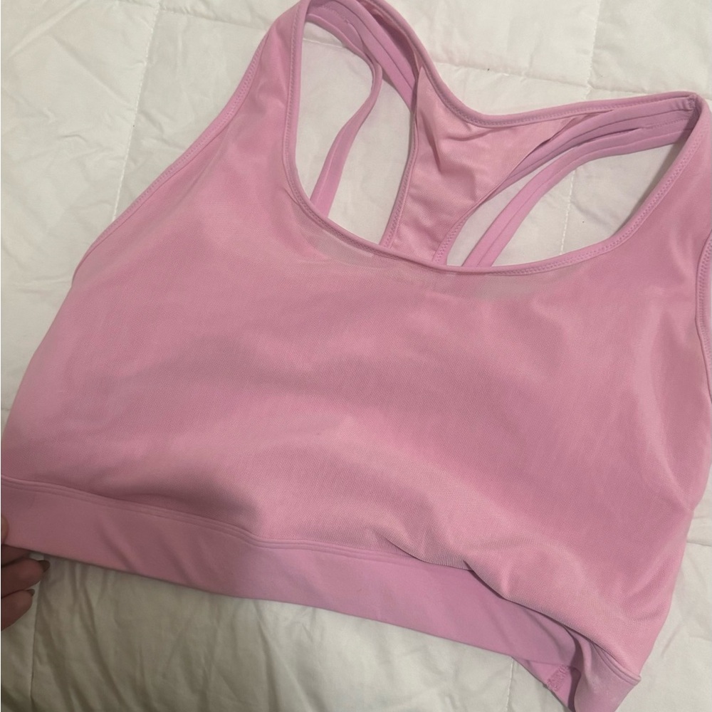 Fabletics Light Pink Sports Bra